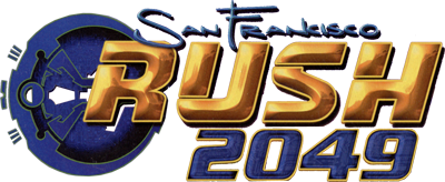San Francisco Rush 2049 logo for GameBoy Color